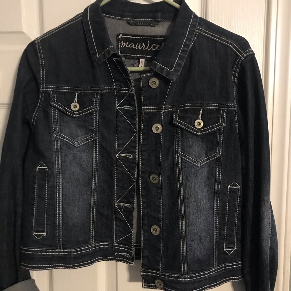 Maurice’s dark jean jacket